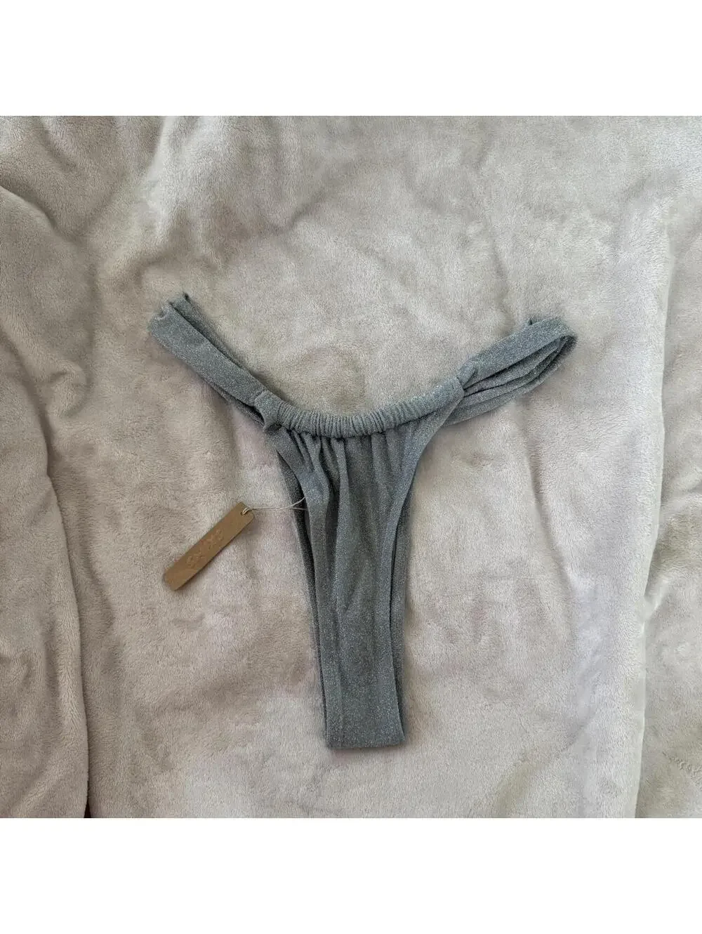 Skims sparkle little swim thing bikini bottom NWT size 2XL